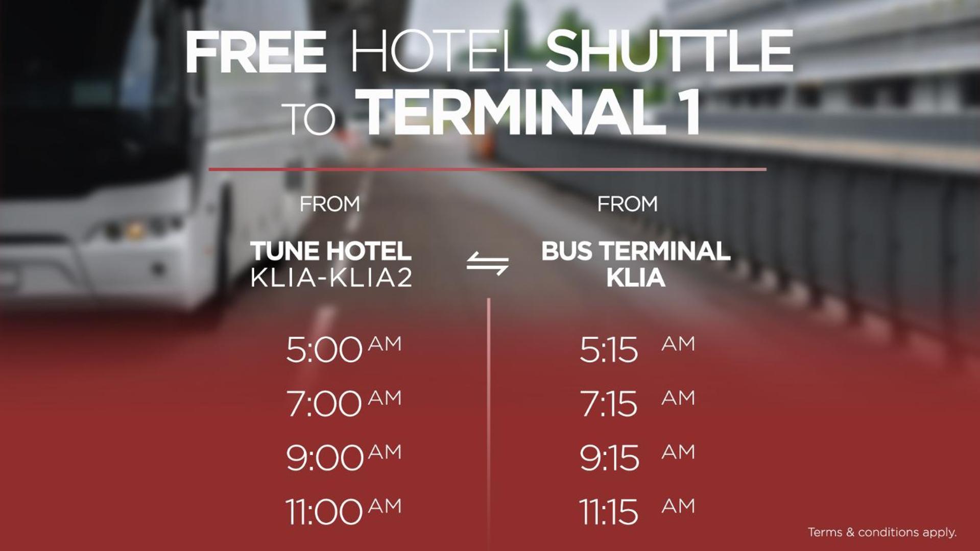 Tune Hotel Klia-Klia2, Airport Transit Hotel Сепанг Экстерьер фото