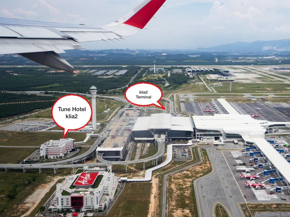 Tune Hotel Klia-Klia2, Airport Transit Hotel Сепанг Экстерьер фото